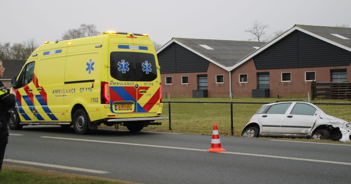 Ongeval met letsel op Harderwijkerweg in Harskamp