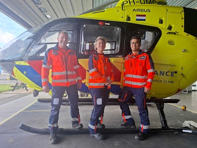 Zó is een traumahelikopter altijd het snelst bij incidenten: ‘Als je wacht, ben je te laat’