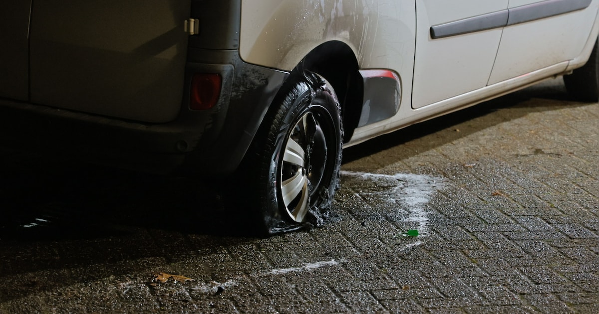 Mislukte poging om bestelbus in brand te steken in Boxmeer
