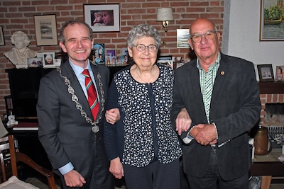 Echtpaar Weber-Goossens 60 jaar getrouwd in Groesbeek