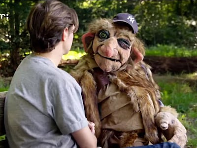 Tv-monster Karbonkel van larven ontdaan: ‘Gek project, omdat het angst bij mensen oproept’