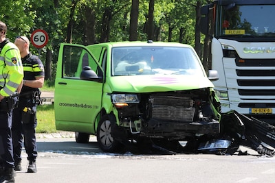 Aanhouding na ongeval op de Maarsbergseweg in Woudenberg