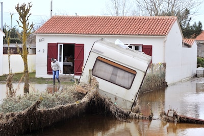 De Franse kust brokkelt af: duizenden campings en huizen bedreigd door stijgende zee