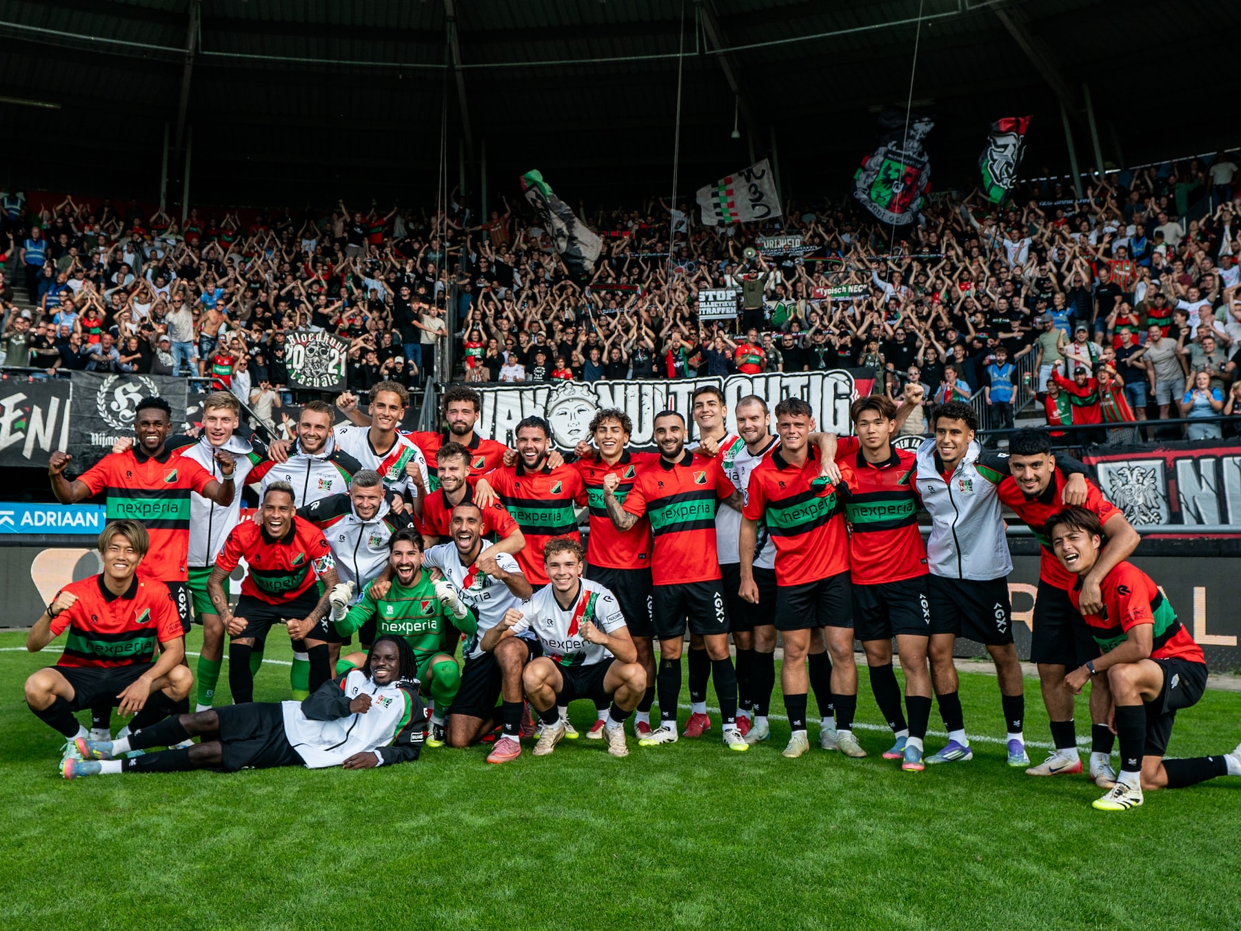 NEC schittert met bijna hetzelfde elftal als vorig seizoen: ‘We mogen Rogier niet tekortdoen, maar Dick ook niet’