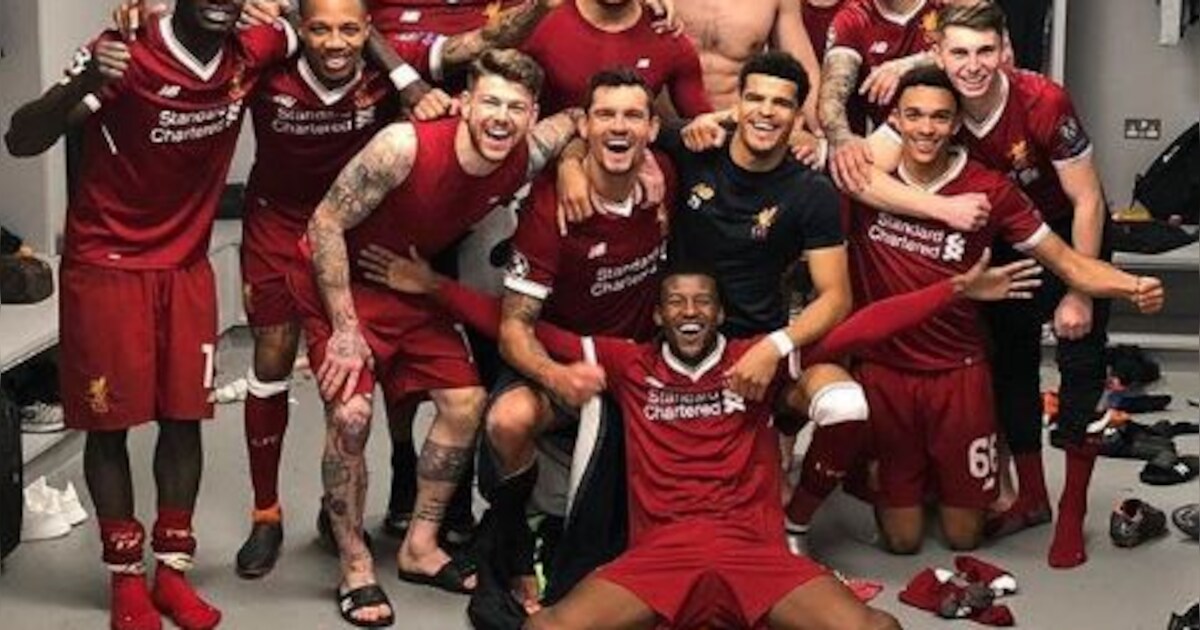 Wijnaldum deelt zege met heerlijke kleedkamerfoto