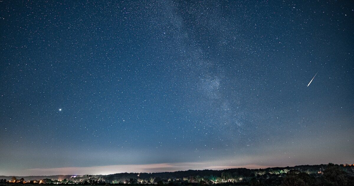 70 tot 90 vallende sterren per uur: Nijmeegse fotograaf Karsten jaagt op een adembenemende foto in P