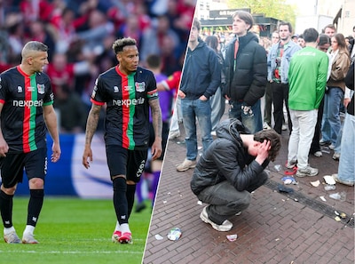 LIVE Bekerfinale NEC | Pijnlijke avond in De Kuip: verdriet bij NEC na dikke nederlaag • Fans druipe