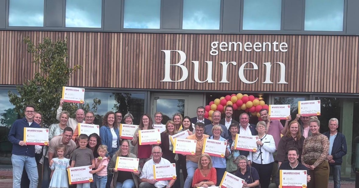 Gemeente Buren geeft 35.000 euro subsidie aan twintig ...