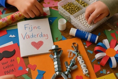 Sjop voor Nop: hier in Doetinchem kun je gratis knutselen en een cadeautje uitzoeken voor Vaderdag