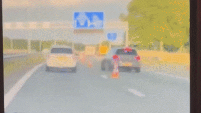Wegpiraat die met roekeloos rijgedrag langs wegwerkers scheurde bij Valburg is opgepakt