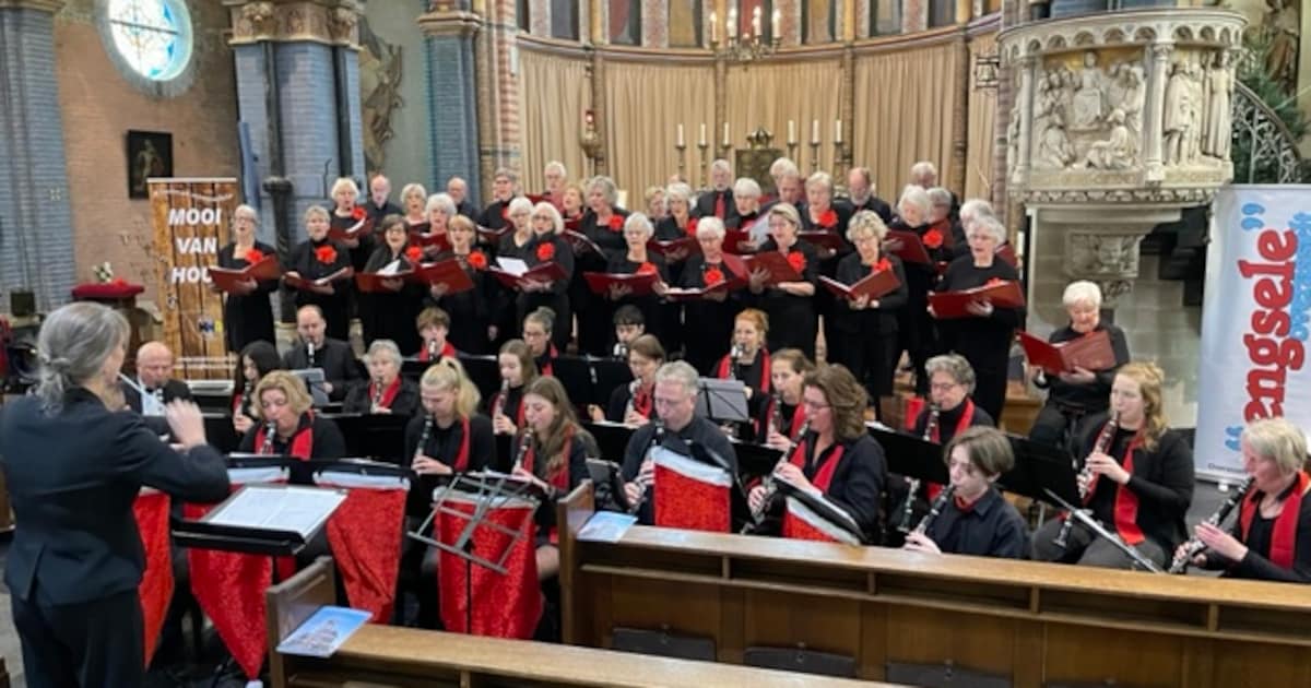 Kerstconcert met koor en ensembles in Overasselt