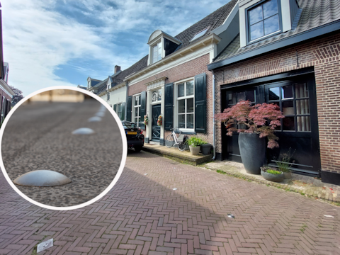 Jaar na plaatsen heeft gemeente toch spijt van de metalen punaises in de straat: ‘Doen we in de toekomst niet meer’