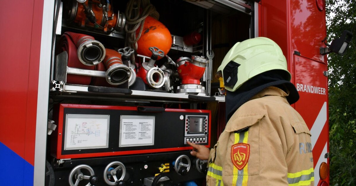 Woningbrand op Broek in Sevenum