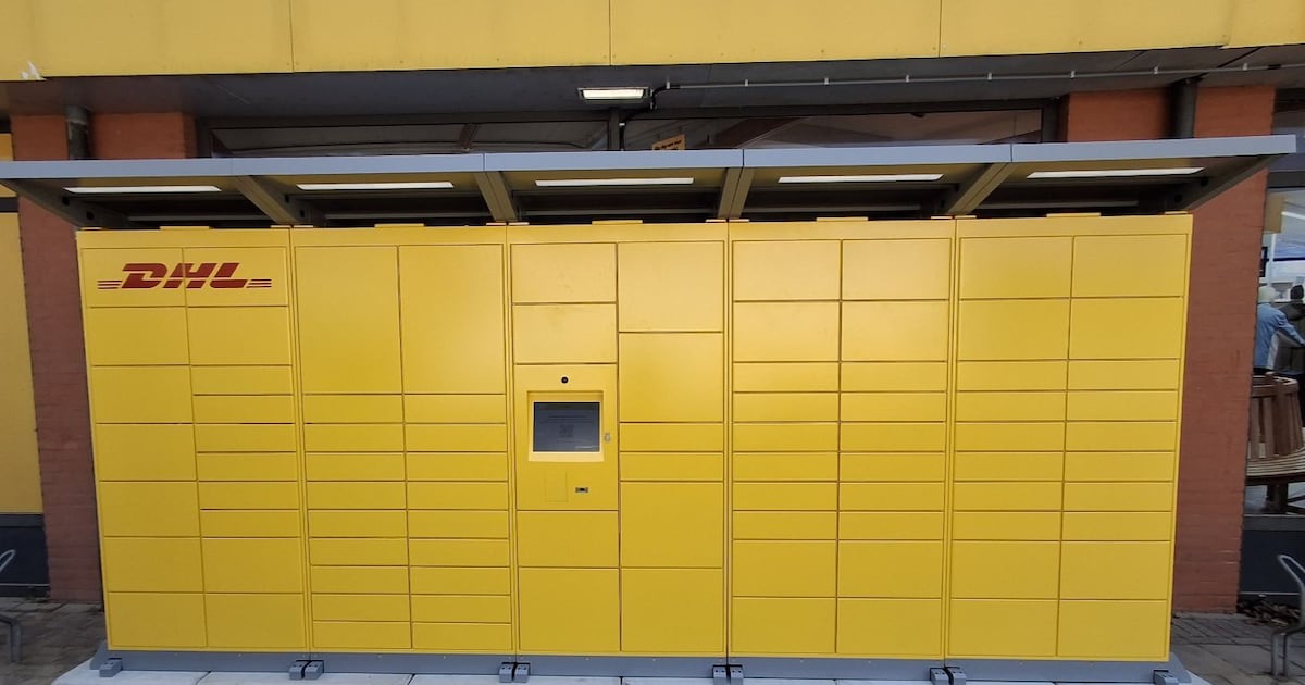 DHL plaatst pakketautomaat bij Jumbo in Grave