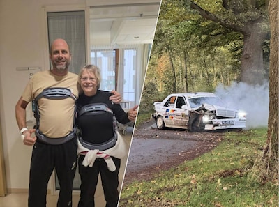 Zelfde dag, zelfde bocht, zelfde rugwervel gebroken: Annemieke en Ferry hebben identiek verhaal