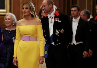 Melania Trump liet met haar jurk zien dat een dikke portemonnee geen garantie biedt voor koninklijke klasse