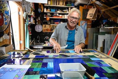 Lezing over glas-in-loodkunst in GrenzBlickAtelier