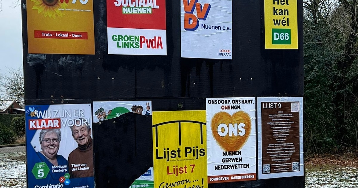 CDA Nuenen verbaasd: wie vernielt de posters van de partij?
