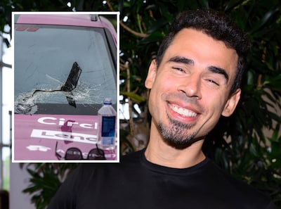 Dj Afrojack ontsnapt aan zwaar ongeluk nadat stuk metaal voo