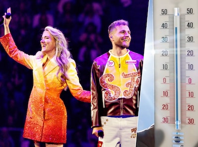 ‘2,5 miljoen graden’ bij Suzan & Freek: bezoekers melden flinke hitte in GelreDome