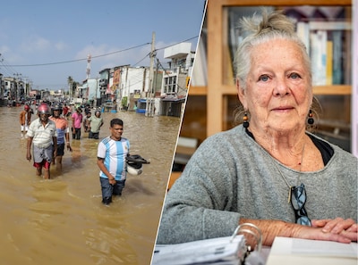Janny (83) zit midden in overstromingen Sri Lanka: ‘De ramp is groot, te groot