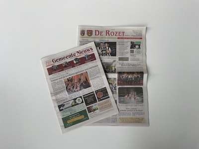 Klap voor huis-aan-huisblad De Rozet: concurrent krijgt gemeentepagina