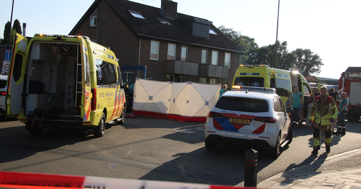 Voetganger en motorrijder gewond na aanrijding in Scherpenzeel