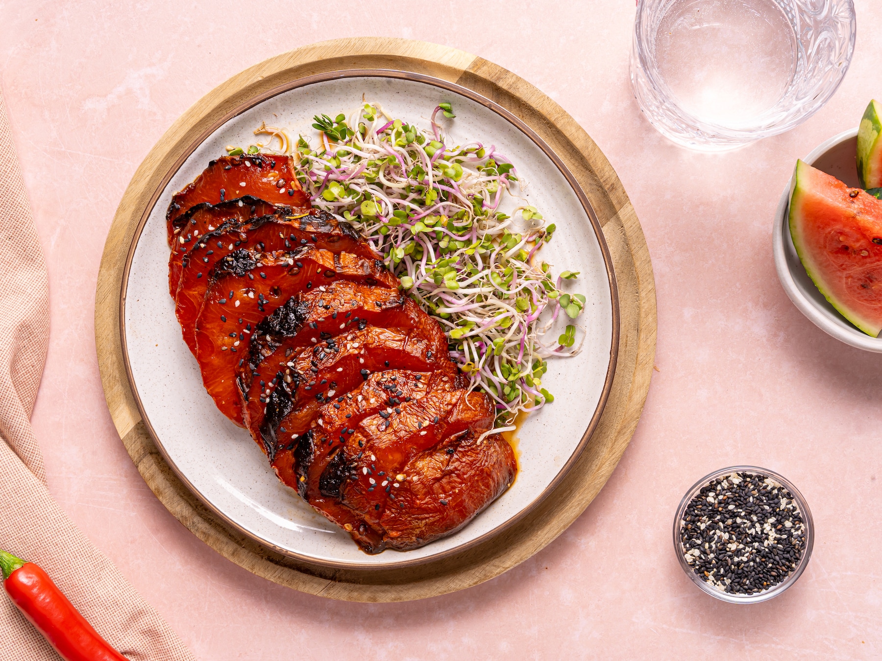 Wat Eten We Vandaag: Watermeloen steak