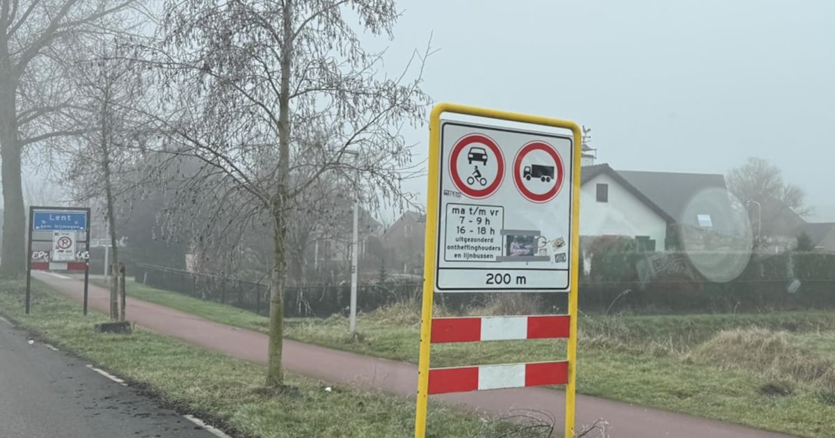 Verwarring in Nijmegen-Noord: week na start 24-uursknip is bord nóg ...