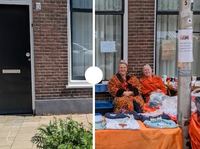 Voor- en nafoto’s op de vrijmarkt: deze Utrechters zijn van de partij