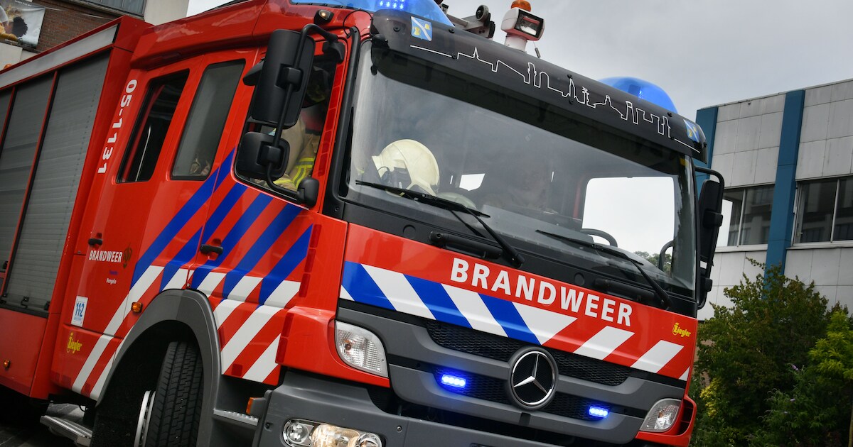 Brandweer heeft brand in bijgebouw in Groenekan onder controle