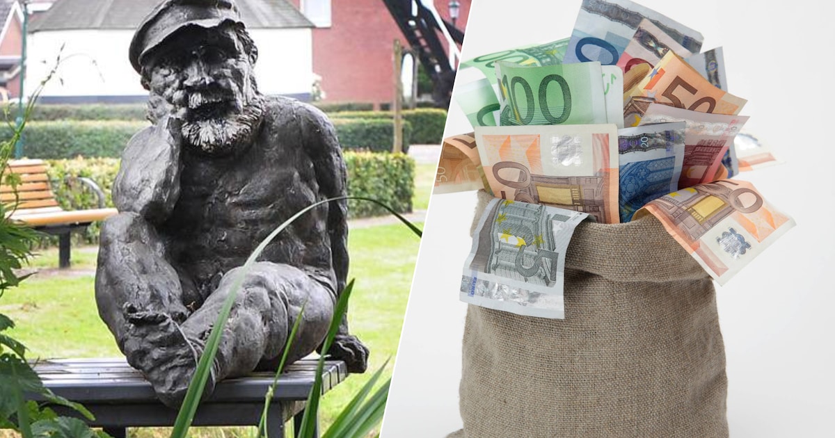 Wie brengt bronzen Tôntje terug naar Oploo? 10.000 euro voor de gouden tip
