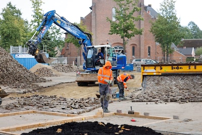 Winssen ziet iedere dag het centrale dorpsplein veranderen