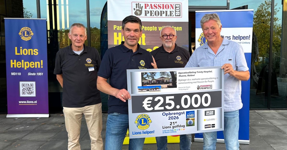 Lions golfen voor het goede doel en Labyrintfiets voor zorgcentrum Cuijk