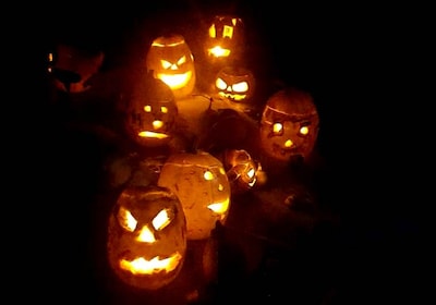 Dijkkanjers vieren Halloween in Het Dijkmagazijn in Beuningen