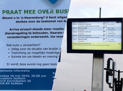 Opeens is er een flyer: inwoners vragen zich af of deze buslijn in de Achterhoek verdwijnt