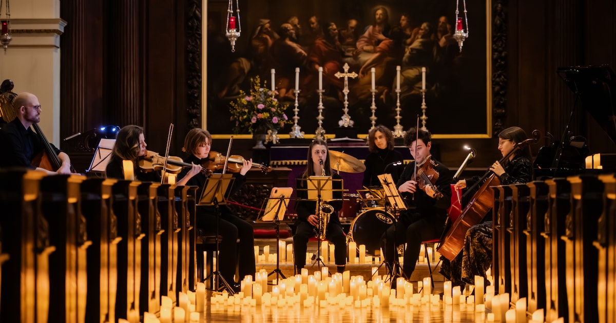 Enerverende muzikale reis door wereld van Tim Burton in Nicolaïkerk
