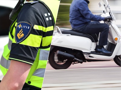 Politie jaagt op scooterdieven in Kanaleneiland