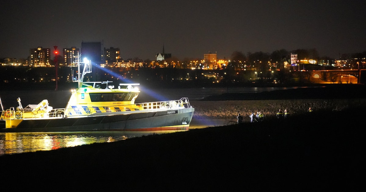 Lichaam gevonden in de Waal bij Nijmegen