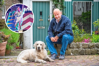 Golden retriever Pleun is onverwachte ster, dankzij Bankzitters: ‘Hele Ziggo zong haar naam’