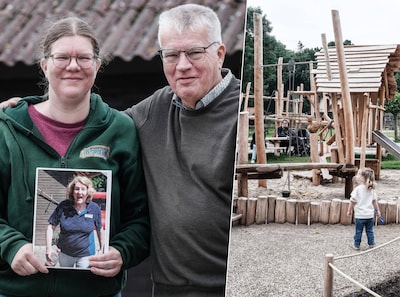 Ans (68) overlijdt tijdens presentatie voor ‘haar’ speeltuin