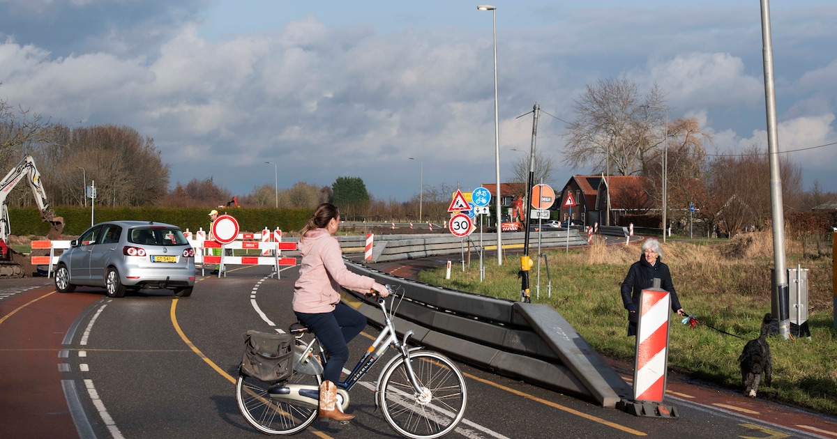 Provinciale weg Culemborg-Buurmalsen al een maand dicht: minder overlast dan verwacht