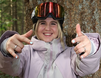 Snowboardster Melissa Peperkamp houdt de nieuwe trucjes voor Milaan nog even voor zichzelf
