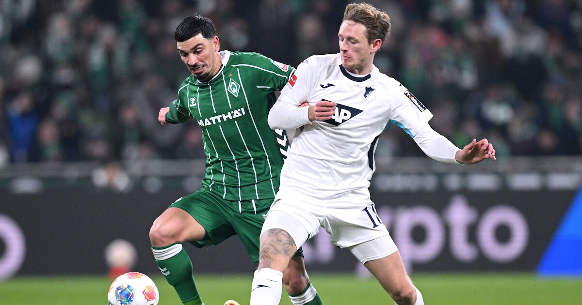 Ex-Feyenoorder blijft ondanks rode kaart maar winnen met Bundesliga ...