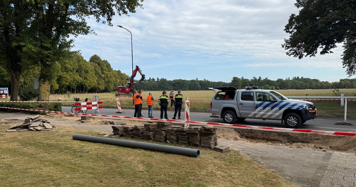 Brisantgranaat aangetroffen tijdens werkzaamheden in Renkum
