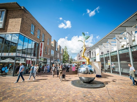 Het stadscentrum van Ede