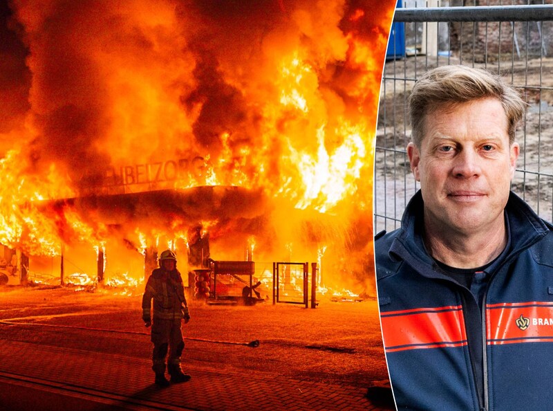 Na de verwoestende stadsbrand lopen wildvreemden naar brandweerman ...