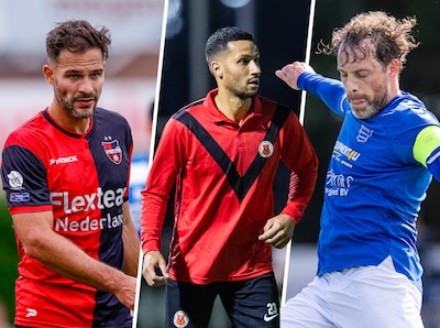 Welke club in de tweede divisie heeft de meeste oud-profs? En wat zijn de bekendste namen?