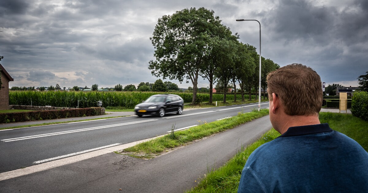 Flitspalen langs Langstraat in Gendt moeten snelheid uit ‘zevende landingsbaan Schiphol’ halen