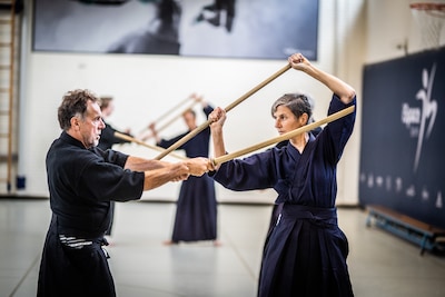 NK bij Arnhems Kendo Kai Higashi: ‘Iaido is yoga met samoeraizwaard’